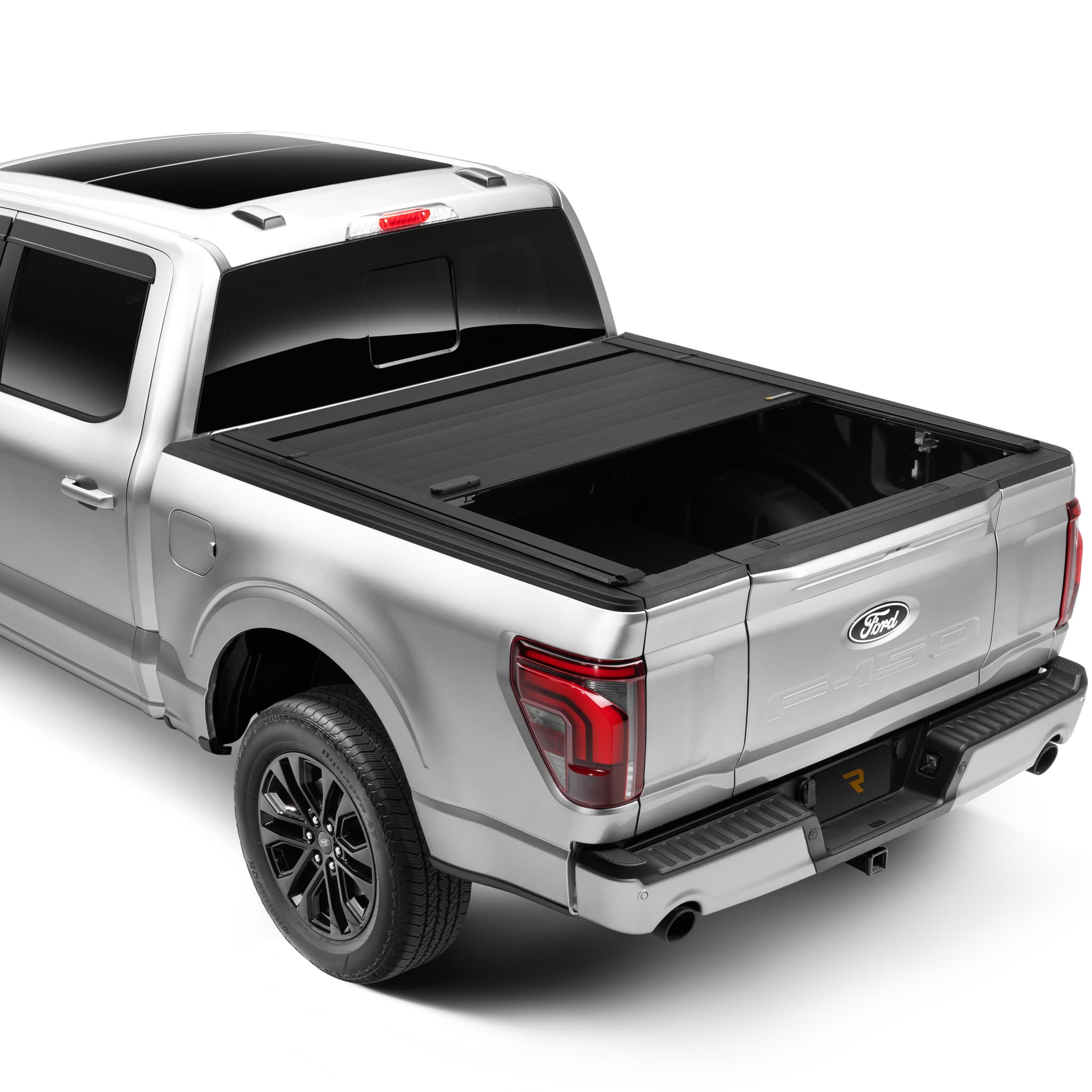 RetraxPro FRC-4000 EZ-OFF Retractable Tonneau Cover Partially Opened